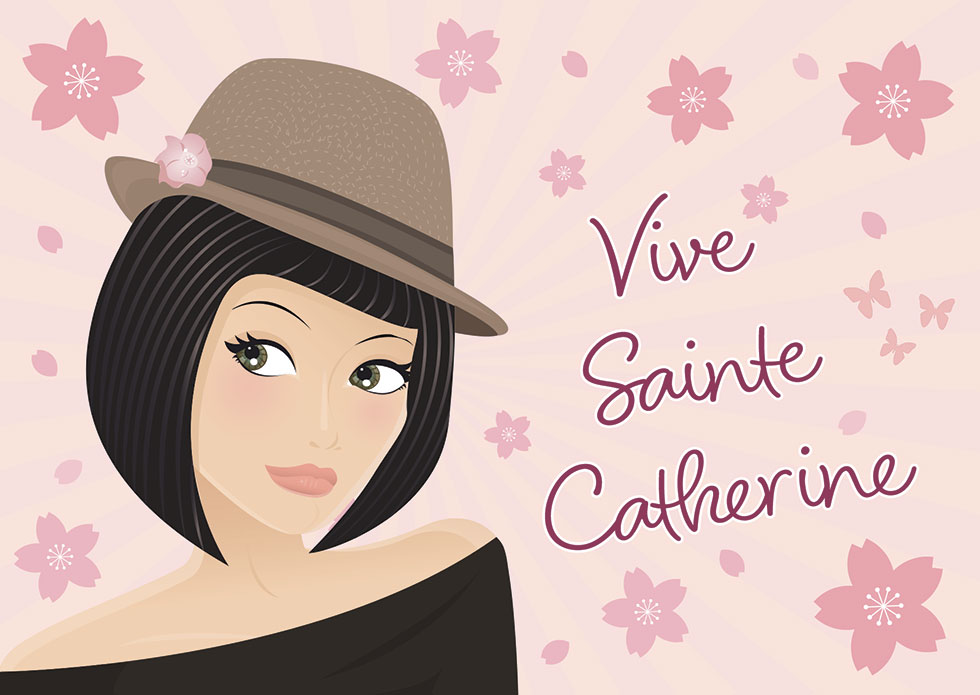 STE CATHERINE FILLE ELEGANTE