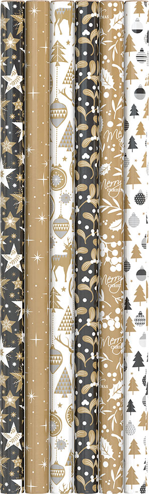 PAPIER NOËL  ELEGANCE