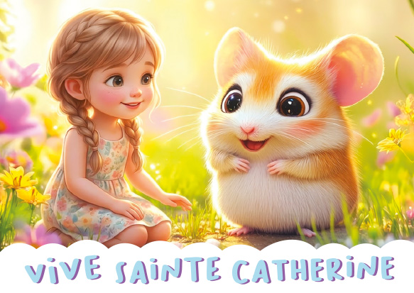 STE CATHERINE FILLE  EN BONNE COMPAGNIE