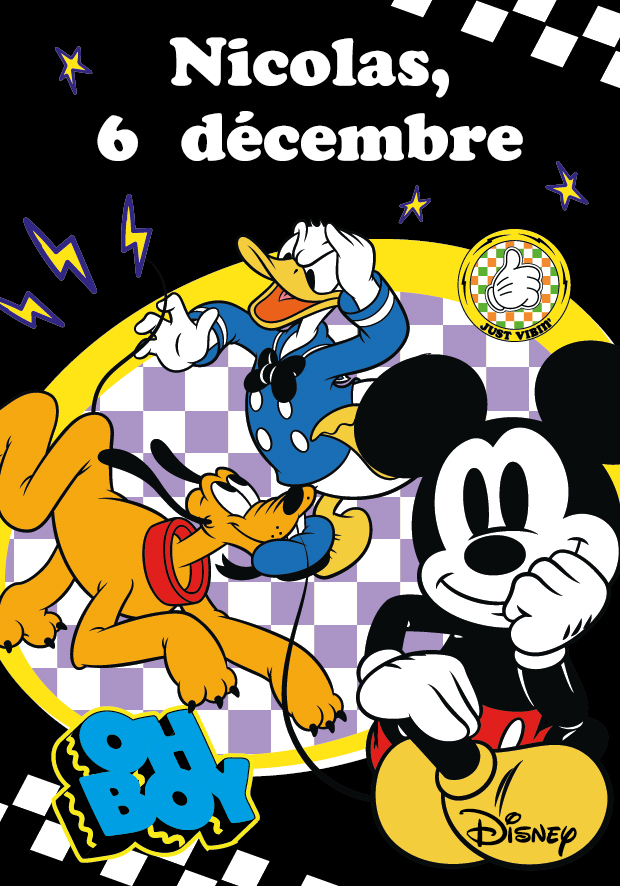 ST NICOLAS GARCON DISNEY