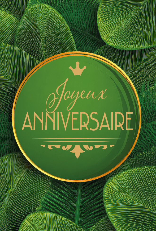 ANNIVERSAIRE FEMME  