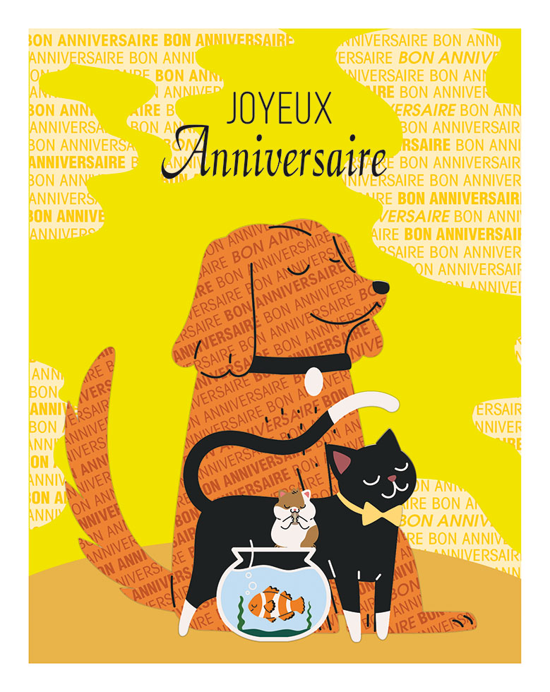 GRAIN DE FOLIE  ANNIV CAT AND DOGNEW