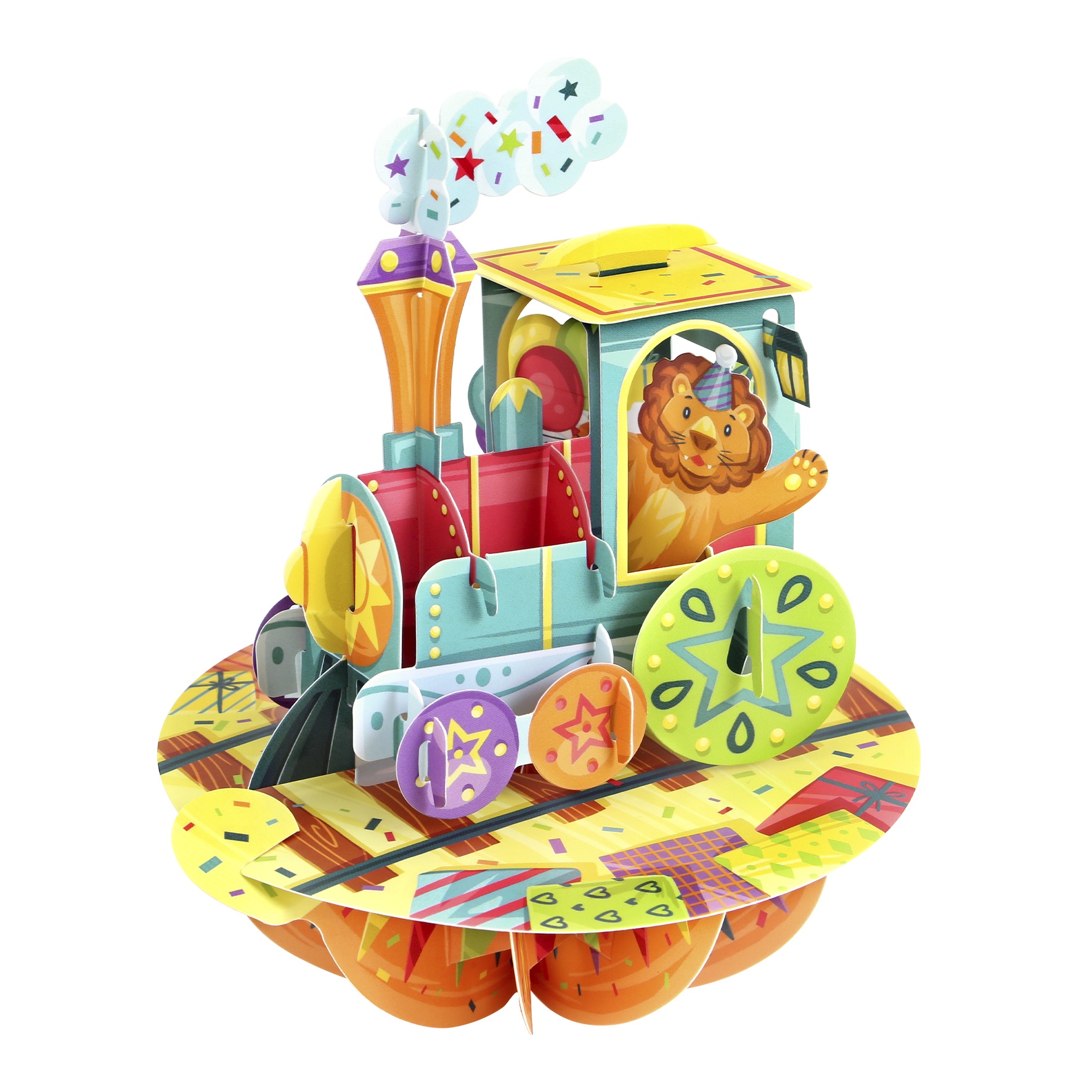 CARNET PIROUETTE 3 D PETIT TRAIN