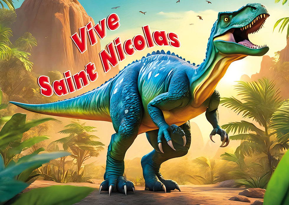 ST NICOLAS GARCON  DINOSAURE