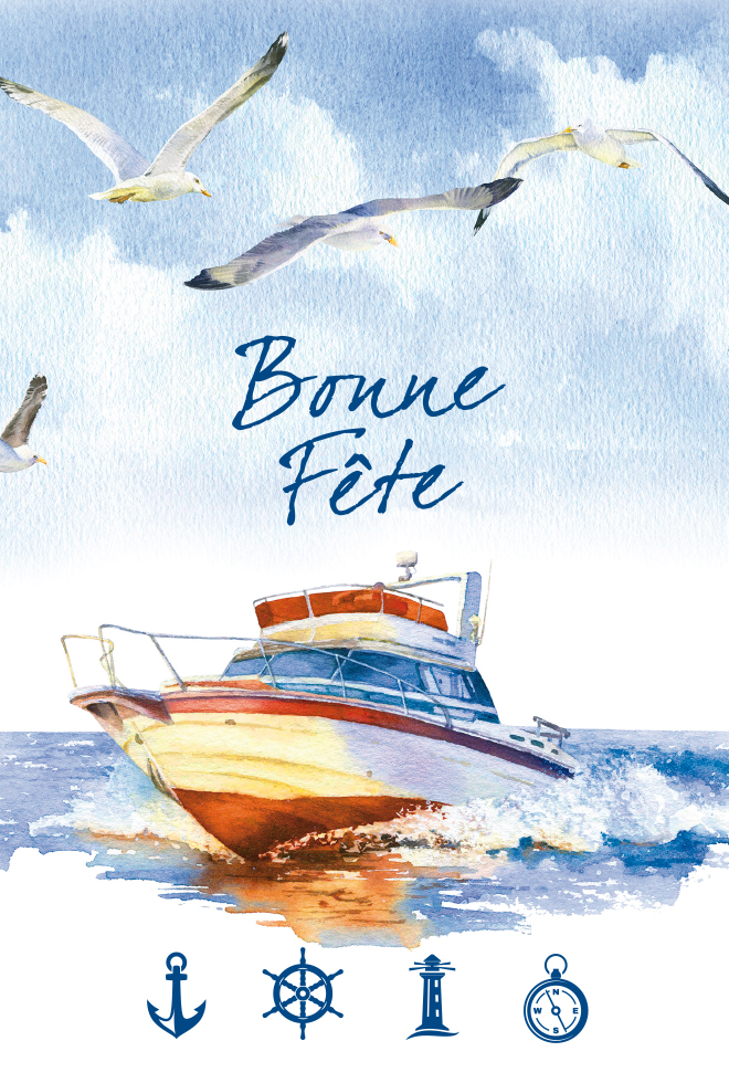 CI BONNE FTE H BATEAU dorure)