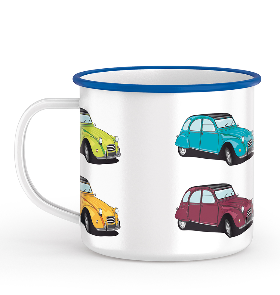 MUG METAL 2 CV