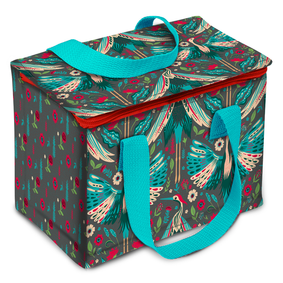 LUNCH BAG  OISEAUX TROPICAUX